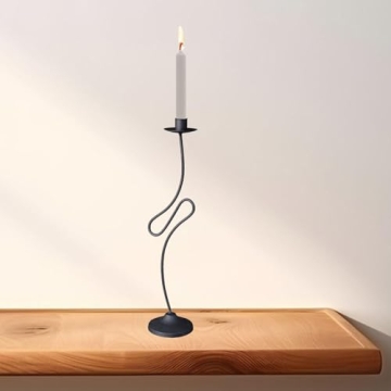 Rockible Vintage Style Candle Holder for Home and Weddings
