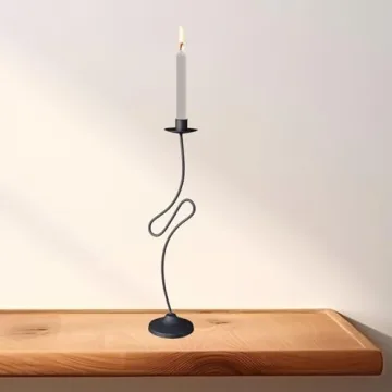 Rockible Vintage Style Candle Holder for Home and Weddings