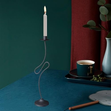 Rockible Vintage Style Candle Holder for Home and Weddings