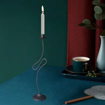 Rockible Vintage Style Candle Holder for Home and Weddings