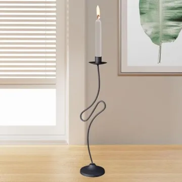 Rockible Vintage Style Candle Holder for Home and Weddings