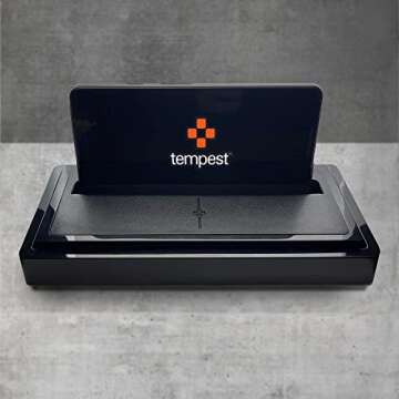 Tempest Classic Chess Clock/Dock - Just Dock Your own Phone and Play Your Favorite Board Games with This Innovative Game Timer: The Most Customizable Game Clock Ever: Bundled iOS and Android app