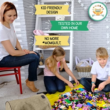 DaWikity Toy Storage Basket for Kids' Playroom Organization