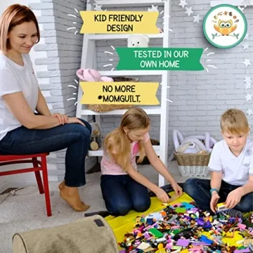 DaWikity Toy Storage Basket for Kids' Playroom Organization