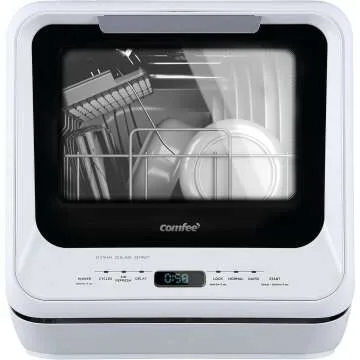 Portable Dishwasher – COMFEE Countertop Mini Washer