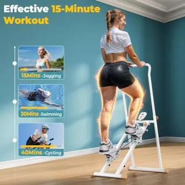Niceday Stair Stepper for Home Exercise with 300LBS Capacity