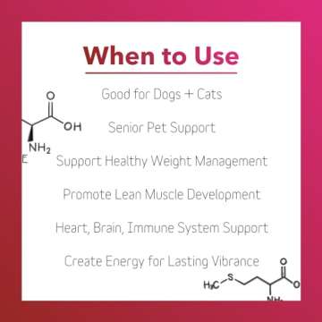 InClover, Dog Heart Health Supplement BioVibrant, Helps Support Dog Heart Health, Dog Supplement Treat Powder with Taurine Helps Pet Heart Health and Dog Weight Management, Dog Immune Support