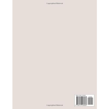 Beige Minimalist Composition Notebook - Large & Stylish