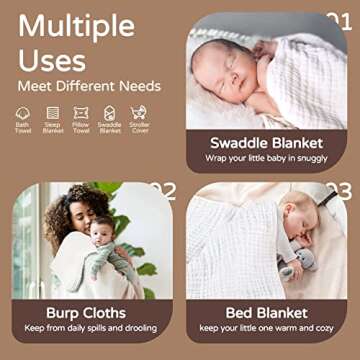 Yoofoss Hooded Baby Towels - Soft & Absorbent for Kids