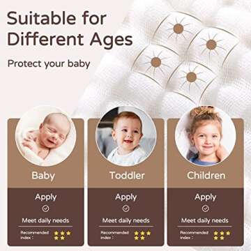 Yoofoss Hooded Baby Towels - Soft & Absorbent for Kids