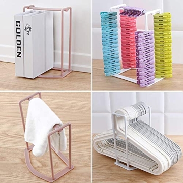 HAKDAY Hanger Stacker Organizer for Laundry Room Storage