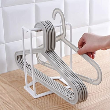 HAKDAY Hanger Stacker Organizer for Laundry Room Storage