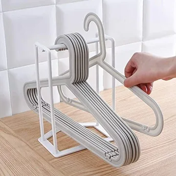 HAKDAY Hanger Stacker Organizer for Laundry Room Storage