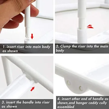 HAKDAY Hanger Stacker Organizer for Laundry Room Storage