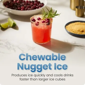 Iceman Chefman Countertop Nugget Ice Maker 26 lb Daily