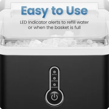 Iceman Chefman Countertop Nugget Ice Maker 26 lb Daily