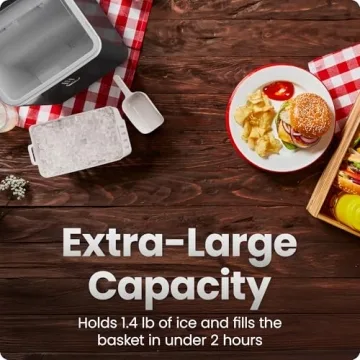 Iceman Chefman Countertop Nugget Ice Maker 26 lb Daily