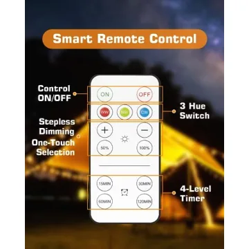 CordlessGlow Rechargeable Light Bulbs with Remote Control and Timer