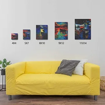 GOTIDEAL Multi Pack Canvas Set for All Artists