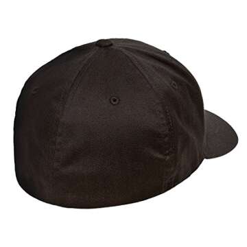 Yupoong Men's Athletic Fitted Baseball Cap: Comfortable Sun Protection and Style