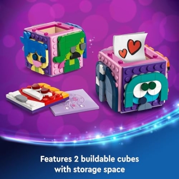 LEGO Inside Out 2 Mood Cubes Building Kit for Creative Play