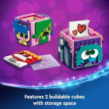 LEGO Inside Out 2 Mood Cubes Building Kit for Creative Play