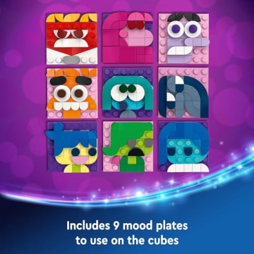 LEGO Inside Out 2 Mood Cubes Building Kit for Creative Play