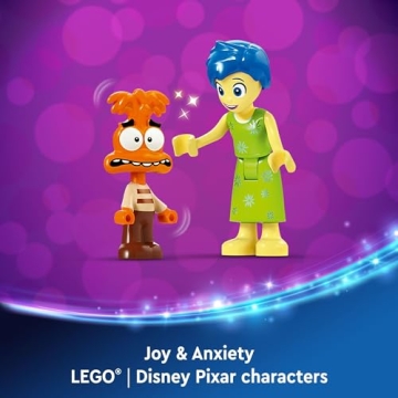 LEGO Inside Out 2 Mood Cubes Building Kit for Creative Play