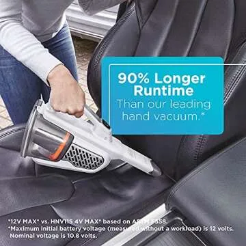 BLACK+DECKER Handheld Cordless Vacuum for Efficient Cleaning