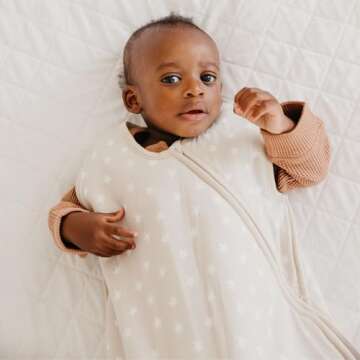 Copper Pearl Sleep Sack: Warm and Cozy Baby Bag in a Variety of Trendy Designs, Safe Alternative to Blankets, Sleeveless Baby Sleep Sack Swaddle Sizes Newborn to 24 Months - Twinkle