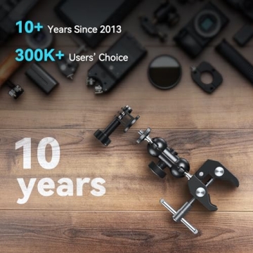 SMALLRIG Super Camera Clamp Mount Versatile and Sturdy
