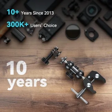 SMALLRIG Super Camera Clamp Mount Versatile and Sturdy