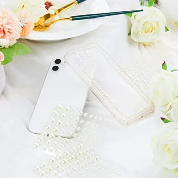 Outus 700 Self Adhesive Pearl Stickers for Hair and Crafts