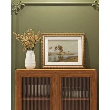 Arpeotcy Vintage Gold Framed Wall Art Decor for Home