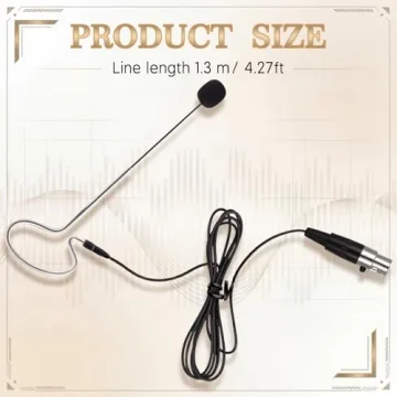 Buy Sabary Headset Microphone | Mini XLR 3 Pin, Clear Sound