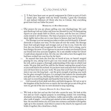 The Message Large Print (Hardcover): The Bible in Contemporary Language