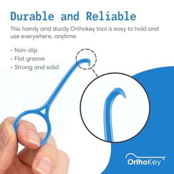 OrthoKey Clear Aligner Removal Tool | Invisible Removable Braces, Denture, Brackets, Retainer Remove...