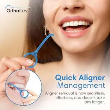 OrthoKey Clear Aligner Removal Tool for Easy Use