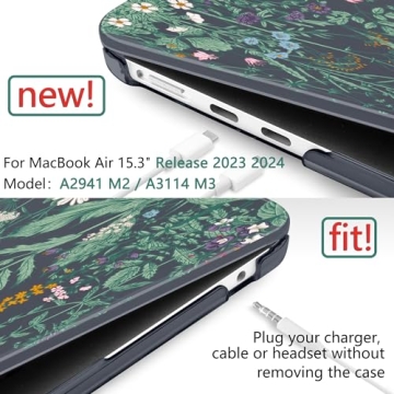 DONGKE MacBook Air 15.3 Case Stylish and Durable