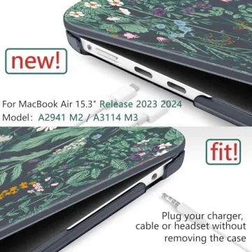 DONGKE MacBook Air 15.3 Case Stylish and Durable