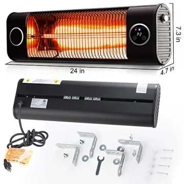 Uthfy Infrared Electric Patio Heater with Remote Control