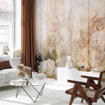 artgeist Wall Mural Flower 116x83 in - Peel and Stick Self-Adhesive Wallpaper Removable Large Sticke...