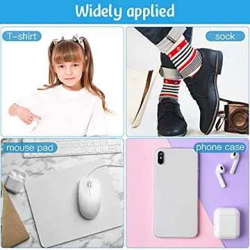 Hotop 4 Pieces Sublimation Socks Jigs Blanks Polyester Metal Insert Straight Crew Sock Jigs Dye Printing Heat Press Transfer DIY Accessories, 2 Sizes for Adult Women Man