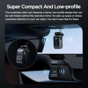 VIOFO VS1 Mini Dash Cam with 2K HDR & Voice Control