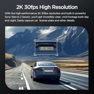 VIOFO VS1 Mini Dash Cam with 2K HDR & Voice Control