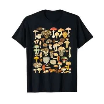 Mushroom Mycology Fungi Foraging Mushroom Whisperer T-Shirt