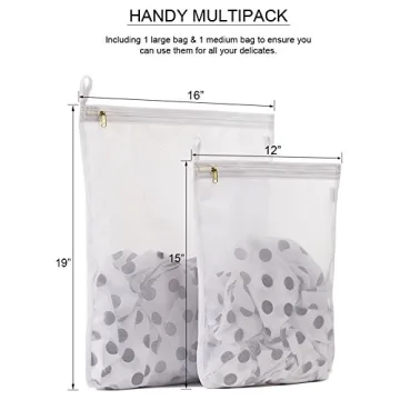 TENRAI Delicates Laundry Bags for Lingerie & Fine Clothing