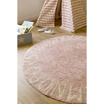 Lorena Canals Washable ABC Rug for Kids Room - Eco-Friendly