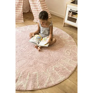 Lorena Canals Washable ABC Rug for Kids Room - Eco-Friendly