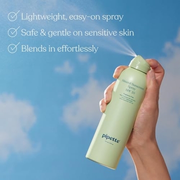 Pipette Baby Mineral Sunscreen Spray SPF 30 for All Ages